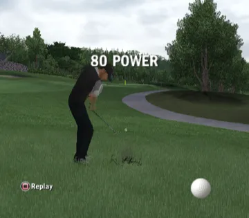 Tiger Woods PGA Tour 09 screen shot game playing